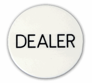 10 Pack - Blank Dealer Buttons!