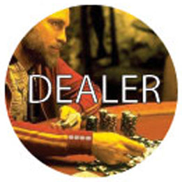 Dealer Button - KGB