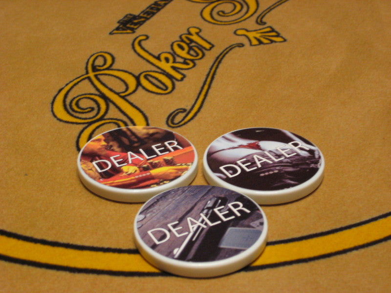 Dealer Button Pack - 3 for $15.99